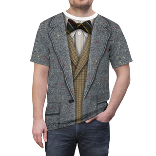 Professor Bruce Davis Shirt, Haunted Mansion 2023 Film Costume