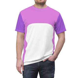 Chattermax Purple and White Shirt, Heeler Costume