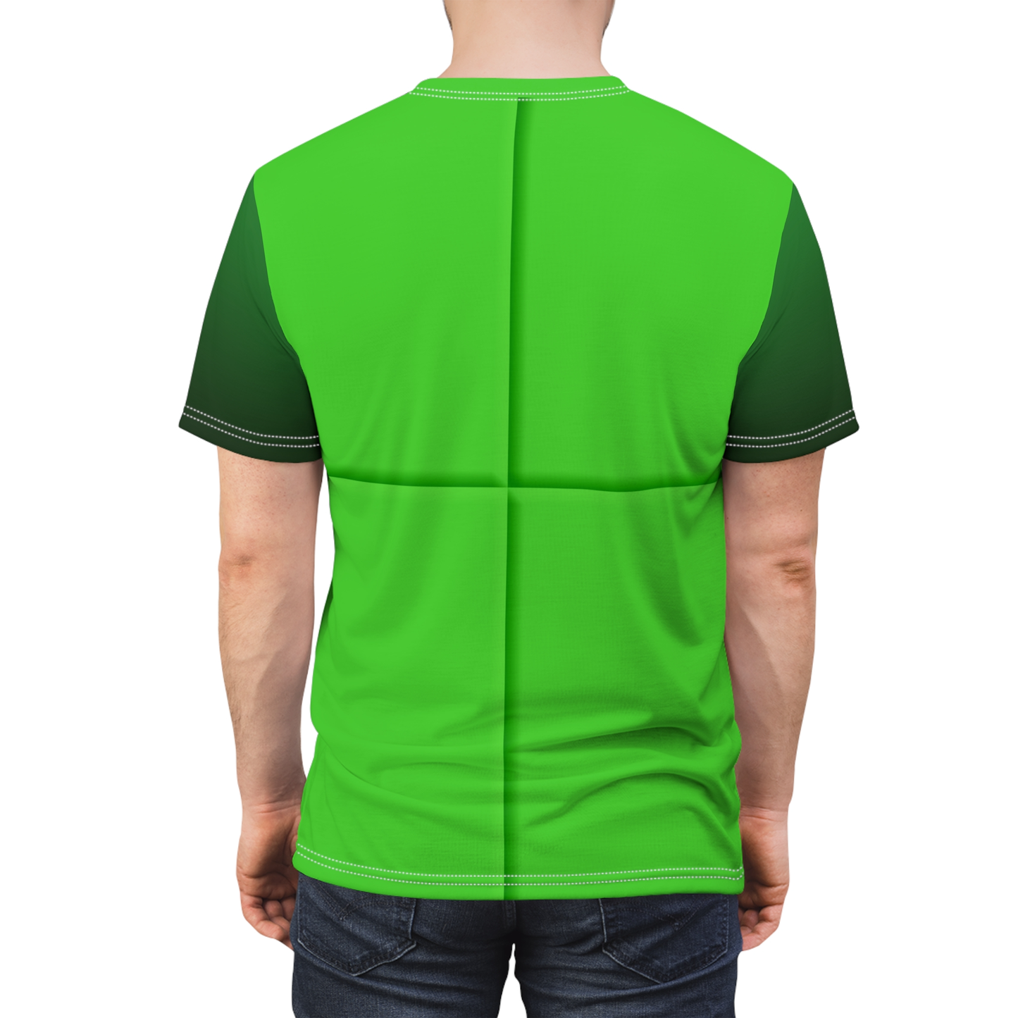 Number Four Green Blocks Shirt, Num Characters Costume