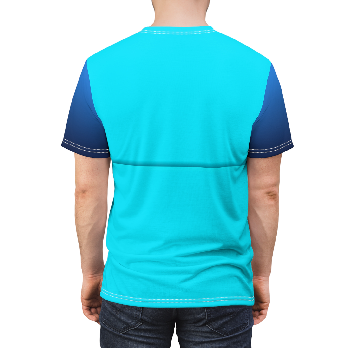 Number Five Blue Blocks Shirt, Num Characters Costume