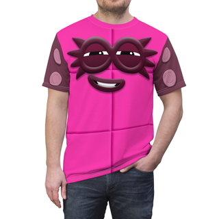 Number Eight Pink Blocks Shirt, Num Characters Costume