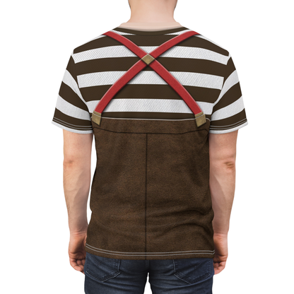 The Tweedle Boys Shirt, Alice in Wonderland Costume