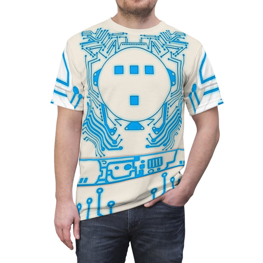 Alan Bradley Shirt, Tron 1982 Character Inspired Costume
