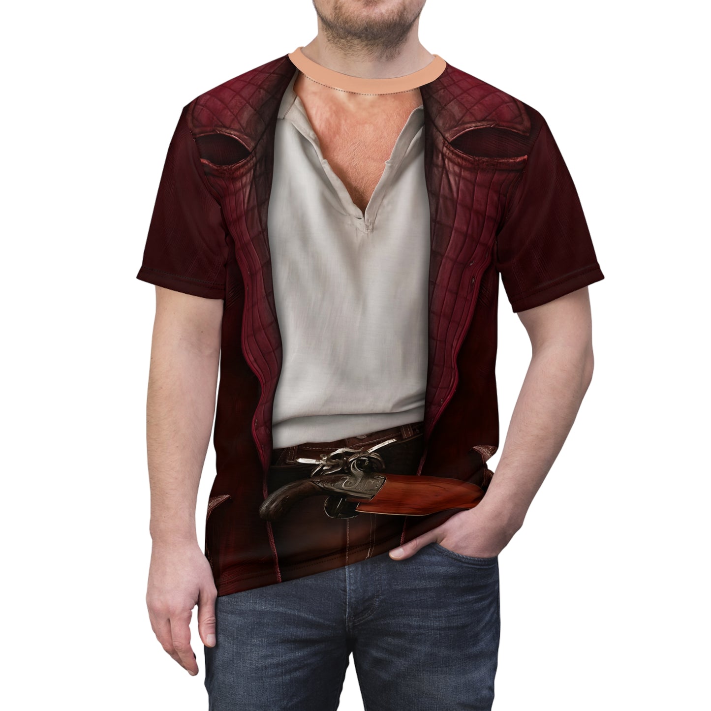 Jod Na Nawood Shirt, Star Wars Skeleton Crew Costume