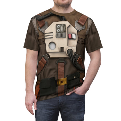 Gunter Armor Shirt, Star Wars Skeleton Crew Costume