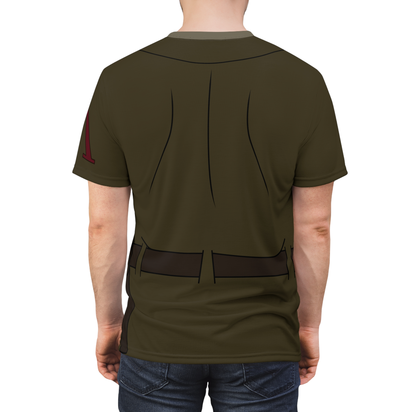 Commander Lyle Tiberius Rourke Shirt, Atlantis The Lost Empire Costume