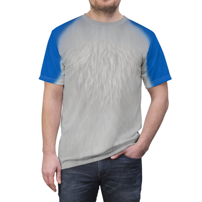 Booster Blue Husky Shirt, RoboGobo Inspired Character Costume