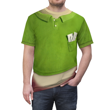 Don Carlton Shirt, Monsters University Character Inspired Costume