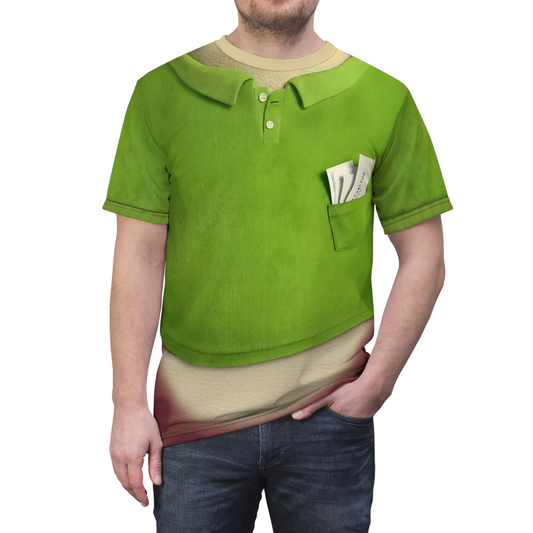 Don Carlton Shirt, Monsters University Character Inspired Costume