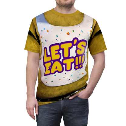 Yellow Animatronic Chicken Shirt, FNAF Character Inspired Costume