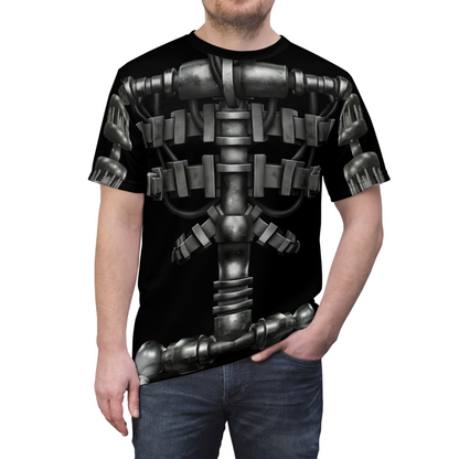 Springlock Animatronic Shirt, FNAF Character Inspired Costume