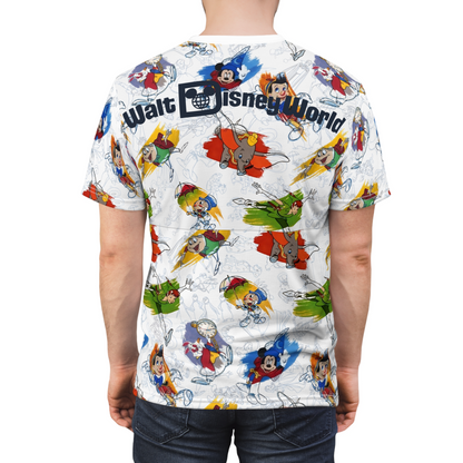 Walt Disney World Ink & Paint Collection Shirt, Disney World Costume