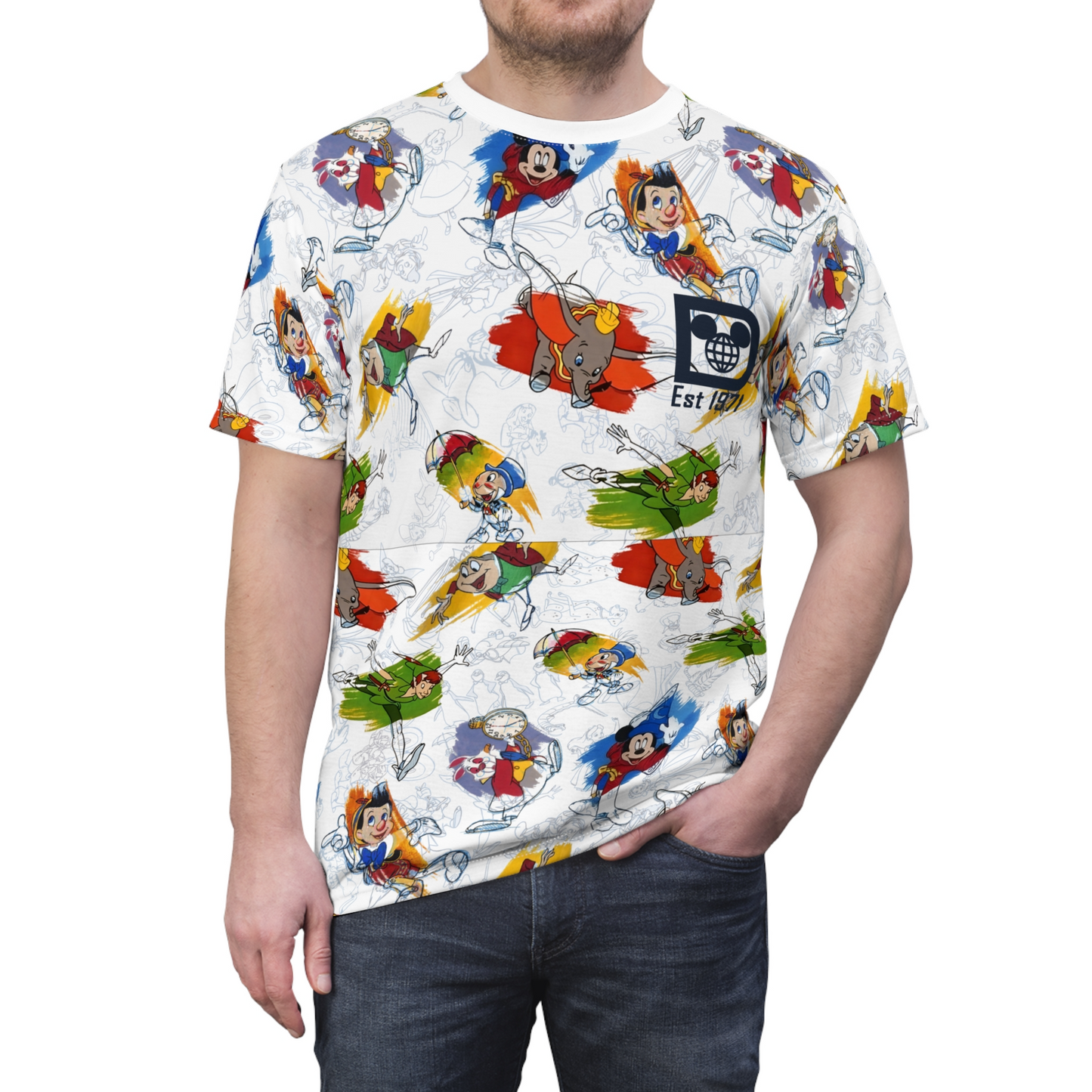Walt Disney World Ink & Paint Collection Shirt, Disney World Costume
