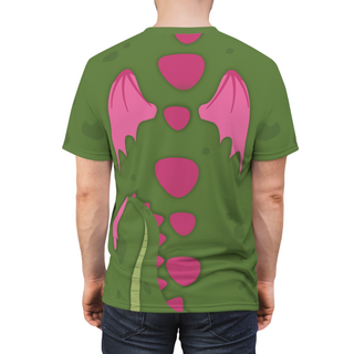 Elliott Green Dragon Shirt, Pete's Dragon Costume