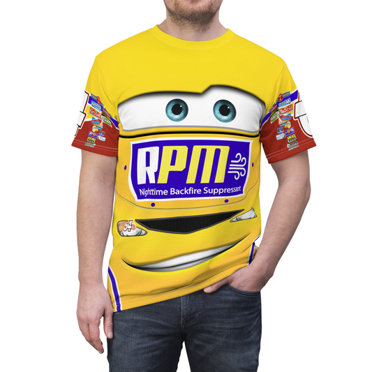 Winford Rutherford Shirt, Cars Costume