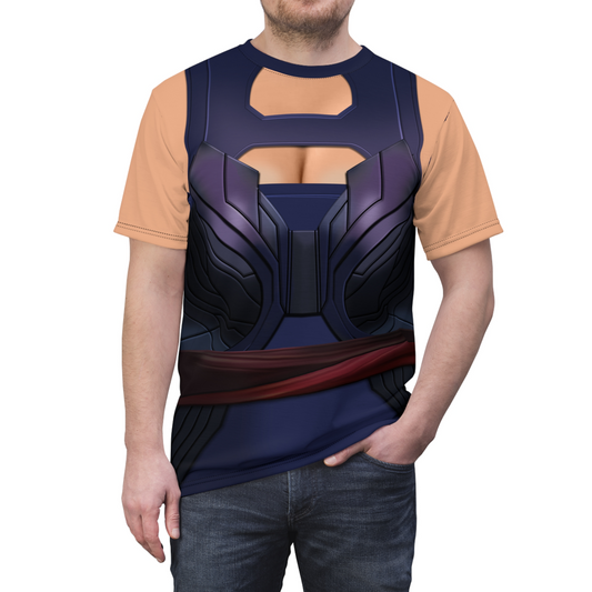 Psylocke Shirt, Mutants Human Costume