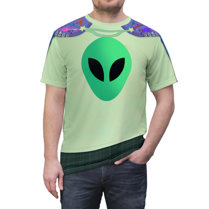 Elio Green Alien Shirt, Pixar Elio Character Inspired Costume
