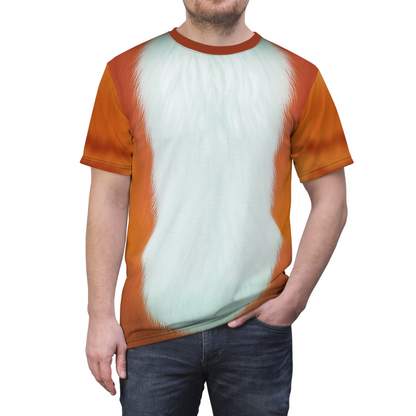 Allie Orange Cat Shirt, RoboGobo Inspired Character Costume