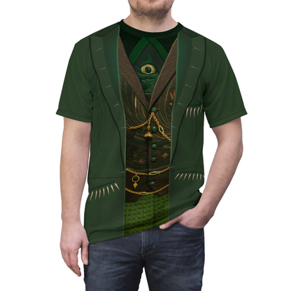 Oscar Diggs Shirt, Wicked Character Inspired Costume