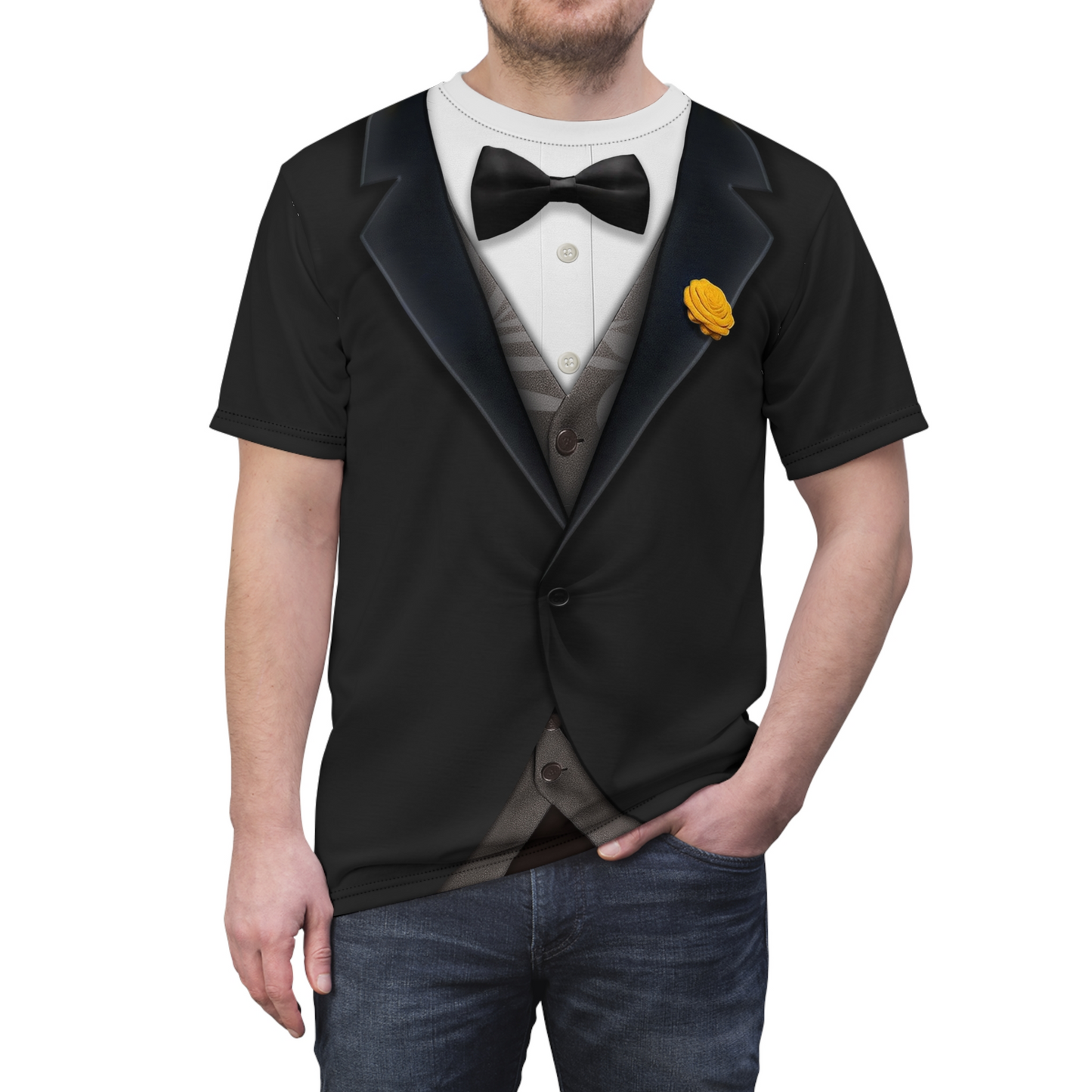Nick Black Suit Shirt, Zootopia 2 Character Inspired Costume