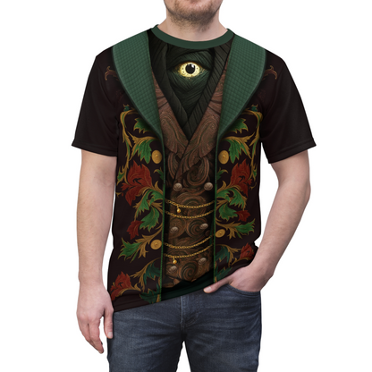 Oscar Wizard Shirt, Wicked 2 Character Inspired Costume