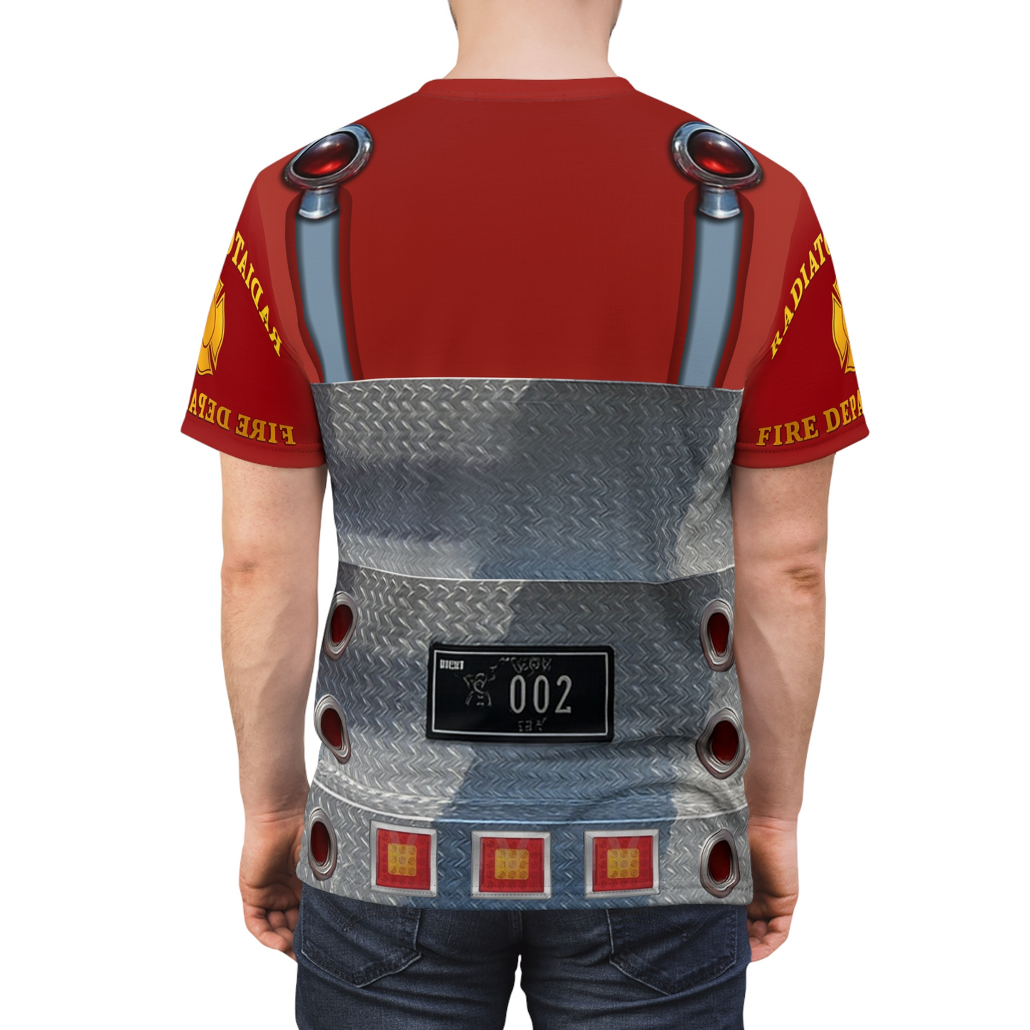 Red Cars Fire Truck Shirt, Cars Character Costume