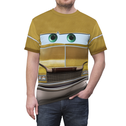 Tex Dinoco Shirt, Cars Character Costume