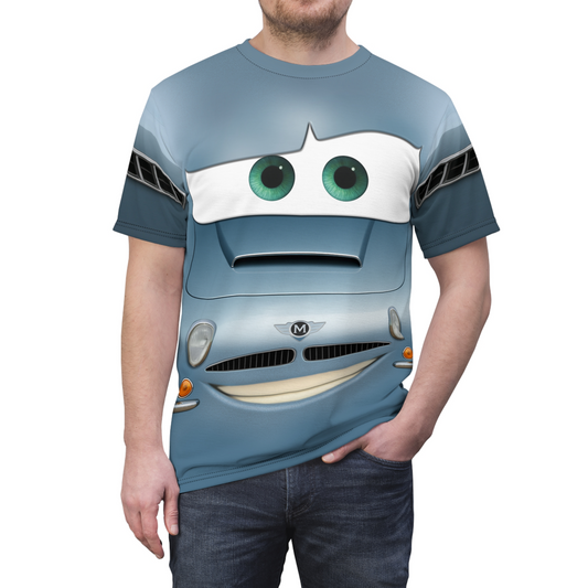 Finn McMissile Shirt, Cars 2 Character Costume