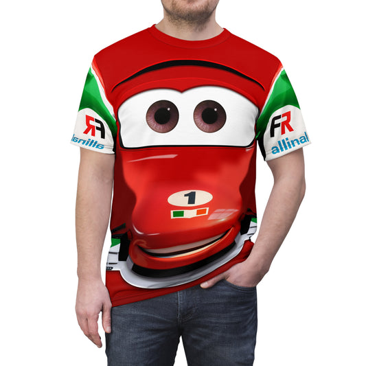 Francesco Cars Shirt, Cars 2 Character Costume