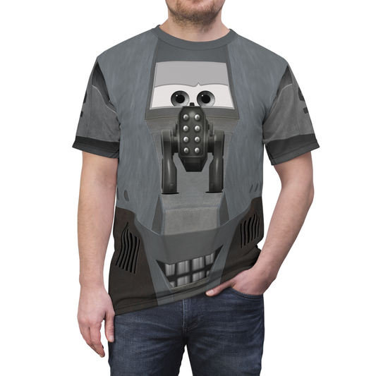 Tony Trihull Cars Shirt, Cars 2 Character Costume