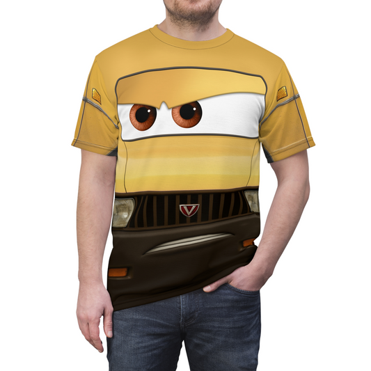 Victor Hugo Cars Shirt, Cars 2 Character Costume