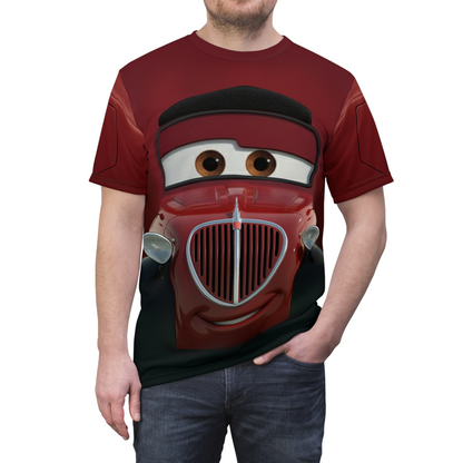 Uncle Topolino Cars Shirt, Cars 2 Character Costume
