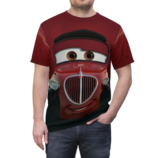 Uncle Topolino Cars Shirt, Cars 2 Character Costume
