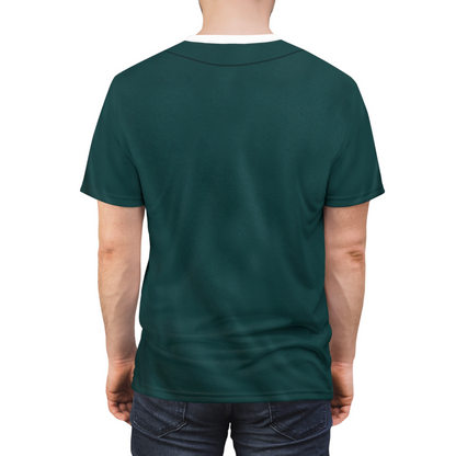 Roman Russo Green Shirt, Zootopia 2 Character Inspired Costume