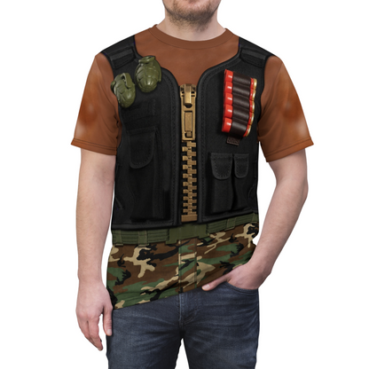 Combat Carl Shirt, Toy Story Costume