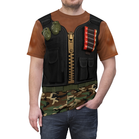 Combat Carl Shirt, Toy Story Costume