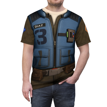 Airman Díaz Shirt, Lightyear 2022 Costume