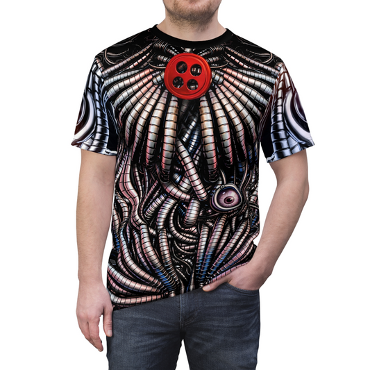 Twisted Animatronic Silver Shirt, FNAF Character Inspired Costume