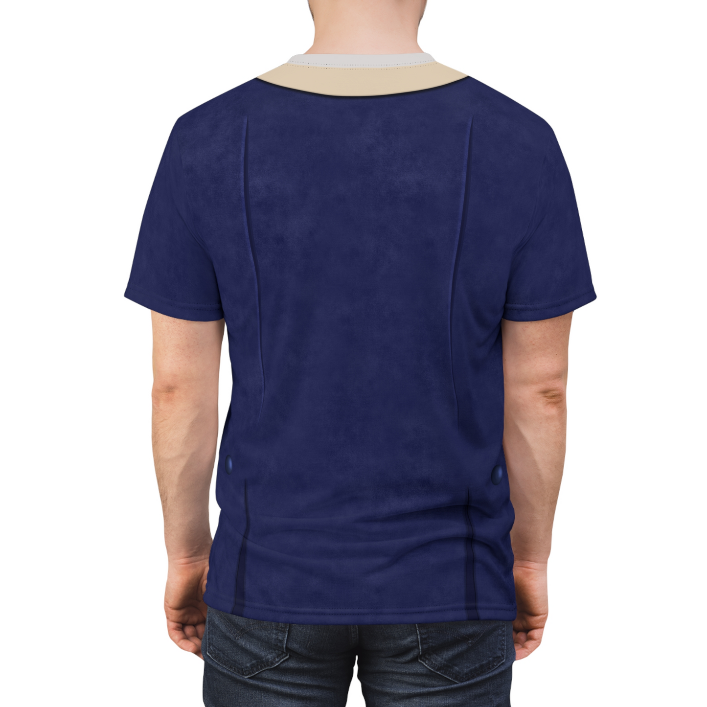 Alexander Military Blue Shirt, Hamilton Musical Costume