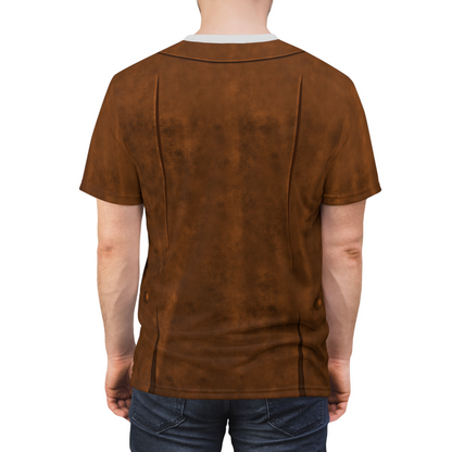 Alexander Military Brown Shirt, Hamilton Musical Costume