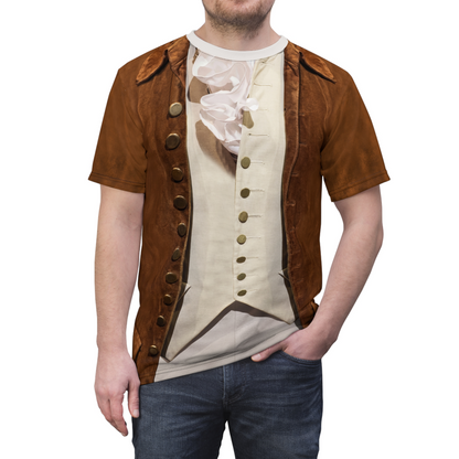 Alexander Military Brown Shirt, Hamilton Musical Costume
