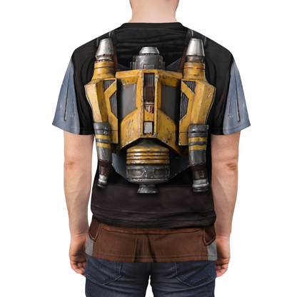 Paz Vizsla Shirt, The Mandalorian and Grogu Inspired Costume