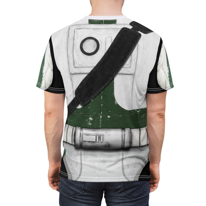 Clone Commander Gree Armor Shirt, Star Wars: The Clone Wars Costume