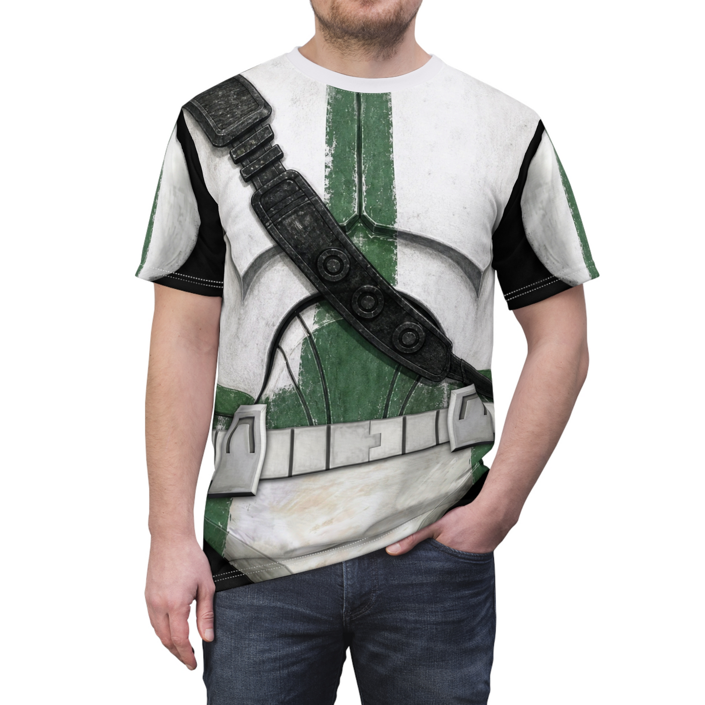 Clone Commander Gree Armor Shirt, Star Wars: The Clone Wars Costume