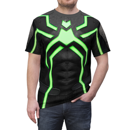 Spider-Man Big Time Suit Stealth Shirt, Marvel Game Character Inspired Costume