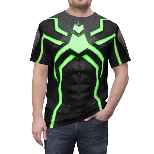 Spider-Man Big Time Suit Stealth Shirt, Marvel Game Character Inspired Costume