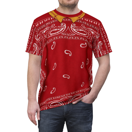Woody Paisley Shirt, Toy Story 5 Costume