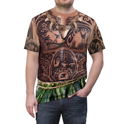 Maui Shirt, Moana Live Action Costume