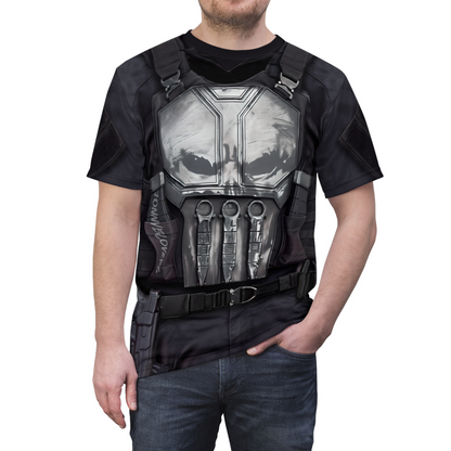 Francis David Castle Shirt, Spider-Man Brand New Day Costume, Marvel Character Cosplay, Halloween Outfit, Disney Costume, Punisher Fans