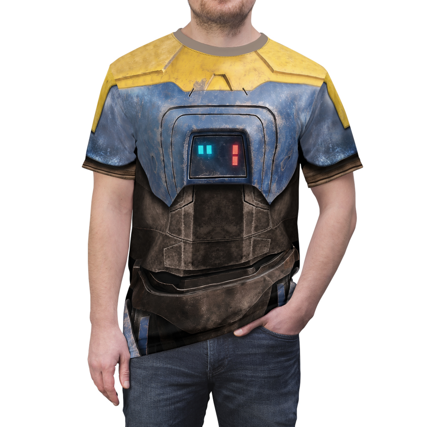 Two-Boots Shirt, Star Wars Maul Shadow Lord Costume, Tactical Defense Droid Cosplay, Disney Galaxy's Edge Outfit, Halloween Sci Fi Gift